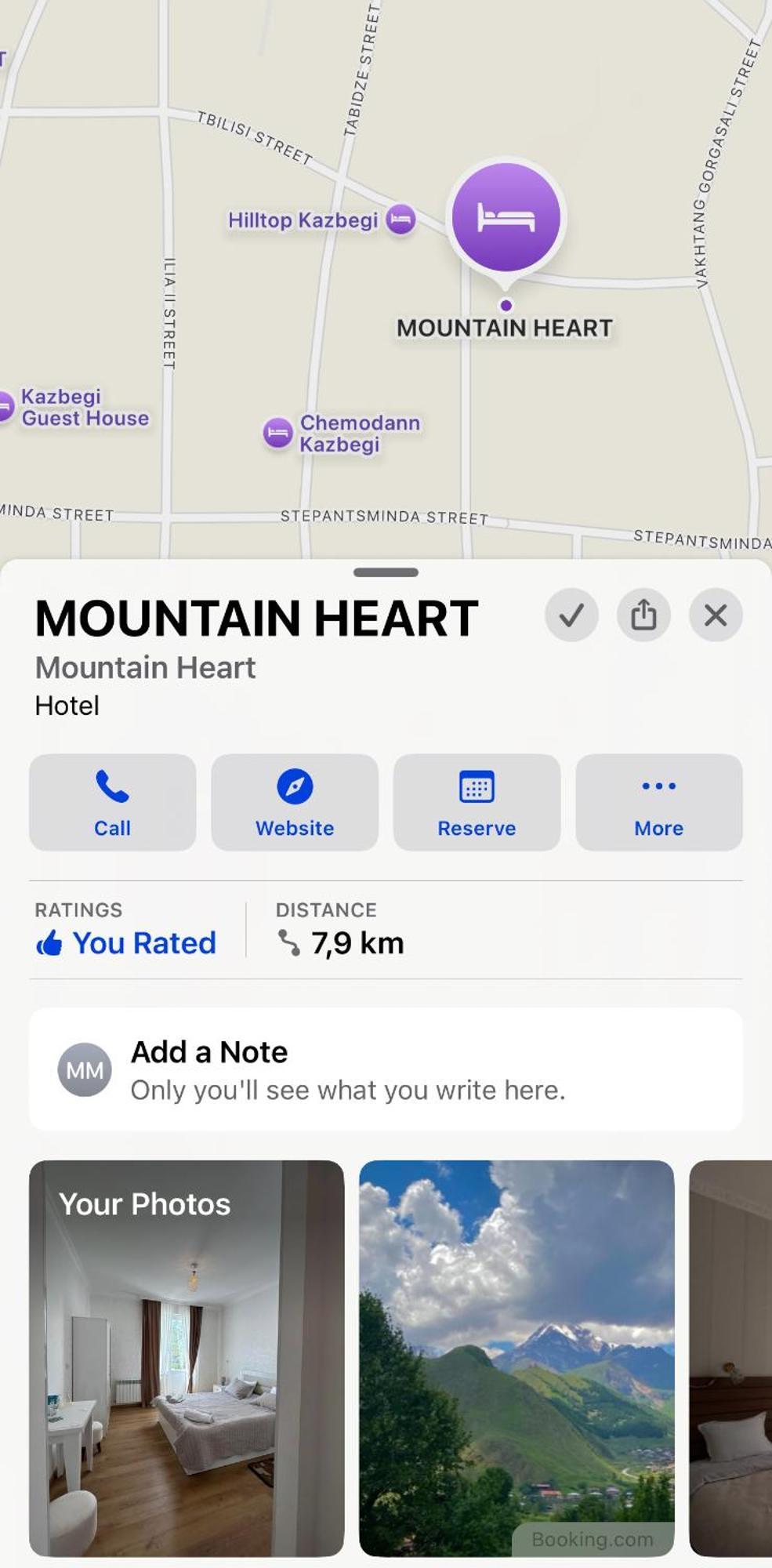 Bed and Breakfast Mountain Heart Kazbegi Esterno foto